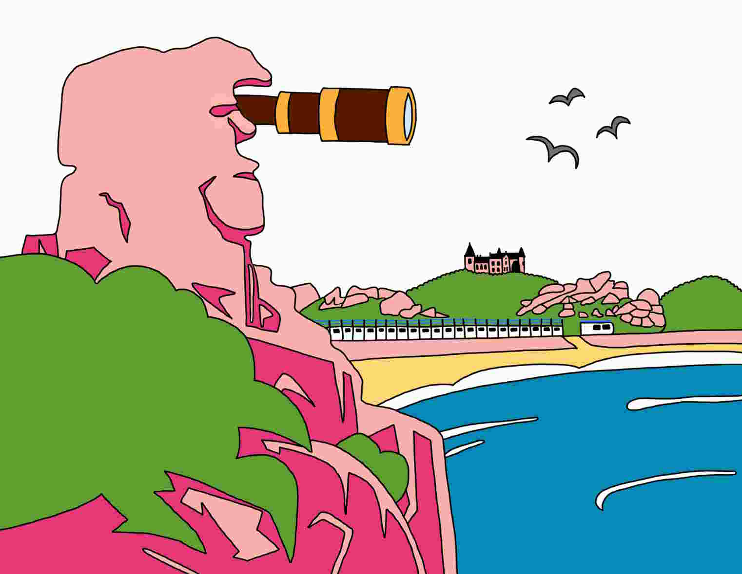 Couverture La longue-Vue du père Trébeurden